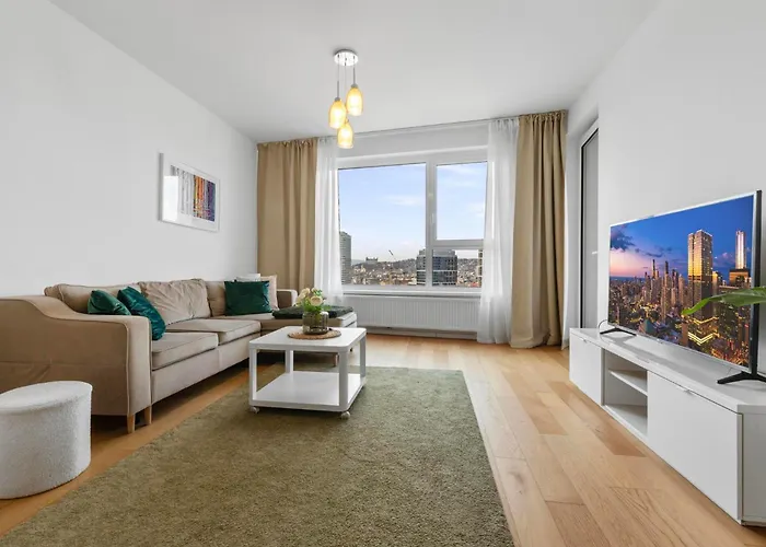Stylish 19th-floor Klingerka With Stunning Castle Views & Free Parking Apartment Bratislava