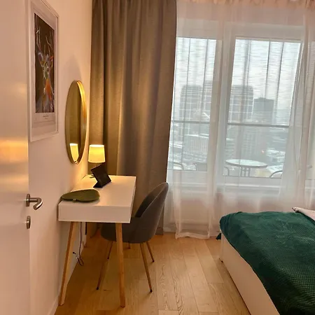 Stylish 19th-floor Klingerka With Stunning Castle Views & Free Parking Apartament Bratysława